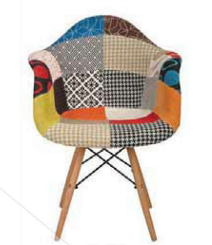 SCOOBY FABRIC CHAIR